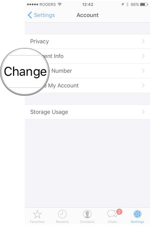 تغییر شماره در واتس اپ اپل , تغییر شماره واتساپ در ایفون